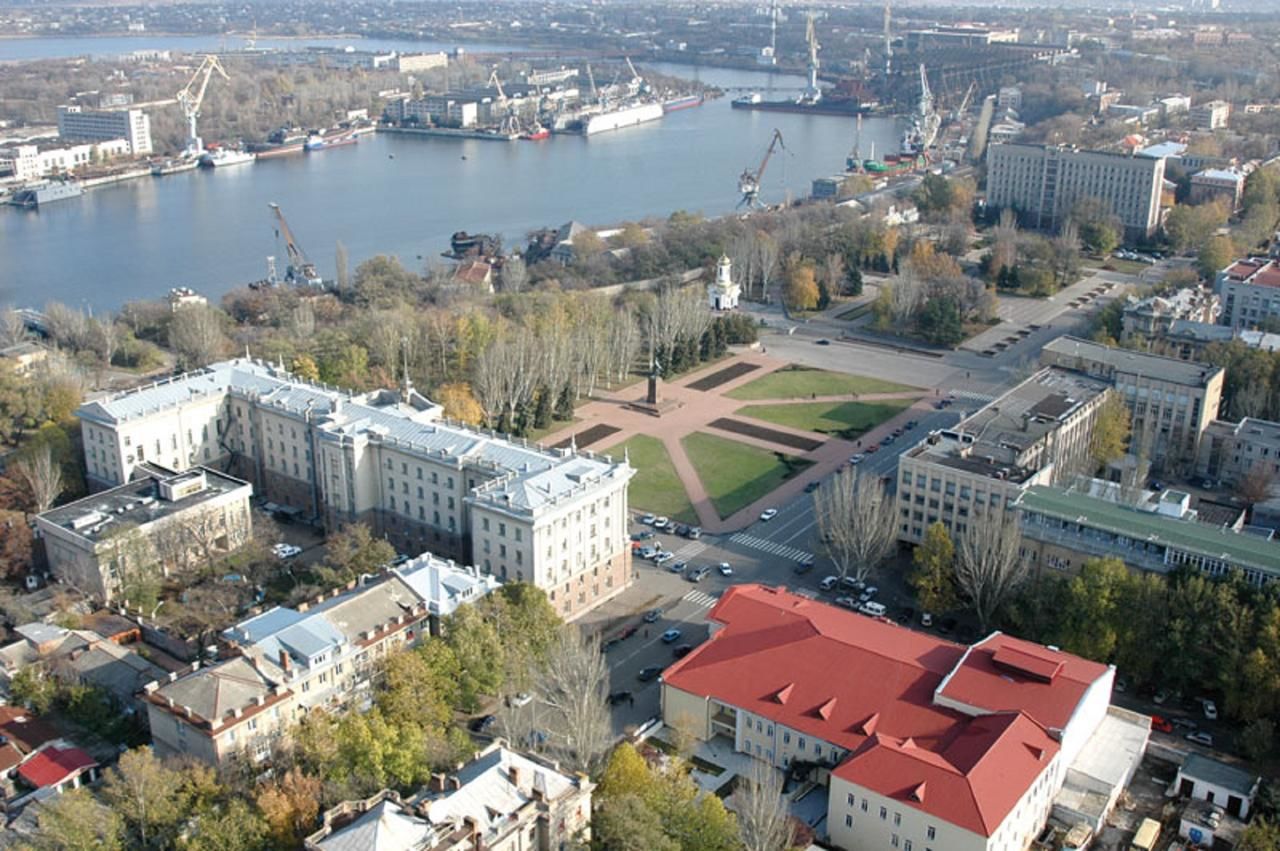 Апартаменты Apartments on Sobornaya Street near the waterfront Николаев-14